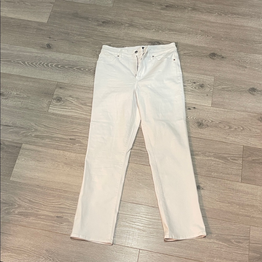 White 90s Slim Express Jeans